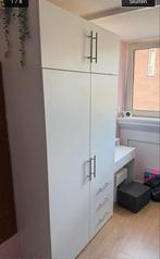2 IKEA Platsa bovenkasten met Fonnes deuren, Huis en Inrichting, Ophalen, Kunststof, Gebruikt, 50 tot 100 cm