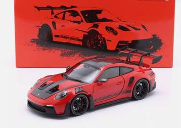 Porsche 911 (992) GT3 RS 2022 Weissach Package 1:18 (nieuw) beschikbaar voor biedingen