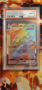 Rayquaza vmax evs 217 psa10 mint, Hobby en Vrije tijd, Verzamelkaartspellen | Pokémon, Ophalen of Verzenden, Zo goed als nieuw