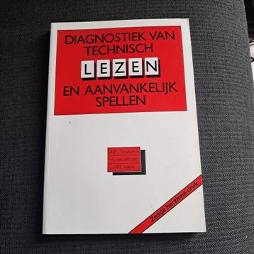   Boek: Diagnostiek van technisch lezen en aanv. spellen  beschikbaar voor biedingen