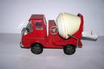 Prachtige vintage blikken cementtruck. Made in Japan. Igs., Verzamelen, Speelgoed, Ophalen of Verzenden, Zo goed als nieuw