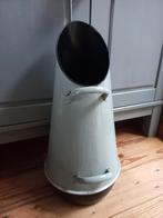 Mooie  kolenkit grijs/zwart emaille, Ophalen of Verzenden