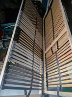 2 Lattenbodems 160x200 - Weinig Gebruikt, Huis en Inrichting, Ophalen, Tweepersoons, Zo goed als nieuw, Bedbodem