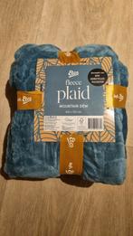 Etos Fleece Plaid Mountain Dew 165x135cm, Huis en Inrichting, Woonaccessoires | Plaids en Woondekens, Ophalen of Verzenden, Nieuw