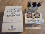 Oranjeboom biertapset met glazen, spoelborstels, afschuimer, Verzamelen, Ophalen of Verzenden, Nieuw, Glas of Glazen, Oranjeboom