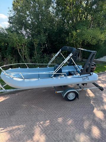 Whaly 435 bwj 2022 mercury 30pk en trailer! beschikbaar voor biedingen