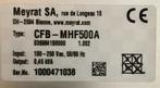 MEYRAT - Frequentieregelaar - CFB-MHF500A, Hobby en Vrije tijd, Elektronica-componenten, Ophalen of Verzenden, Nieuw