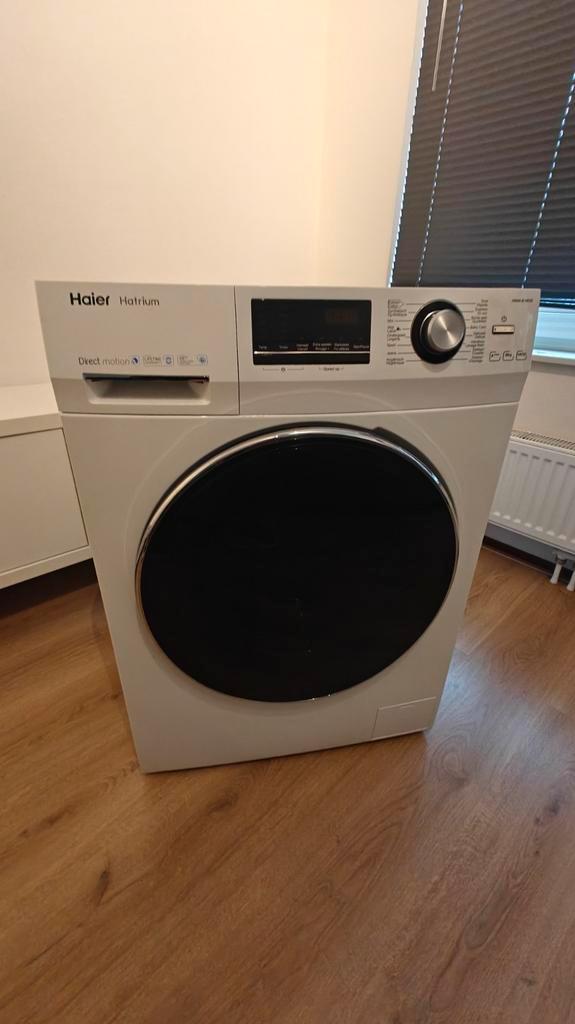 Haier wasmachine - Werkt Perfect! 8kg 1400toeren A+++, Witgoed en Apparatuur, Wasmachines, Gebruikt, Voorlader, 6 tot 8 kg, 85 tot 90 cm