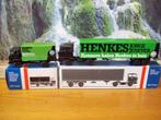 Lion Toys - Daf 2300 + 2800 - Bakwagen + Trailer -  Henkes, Ophalen of Verzenden, Zo goed als nieuw, Bus of Vrachtwagen, Lion Toys