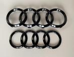 Audi Ringen embleem voorkant / achterkant glossy black, Ophalen of Verzenden