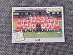 Panini Voetbal 92 Ajax Team, Verzamelen, Verzenden, Zo goed als nieuw, Ajax, Poster, Plaatje of Sticker