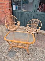 Rohe rotan meubelset, Tuin en Terras, Ophalen, Gebruikt