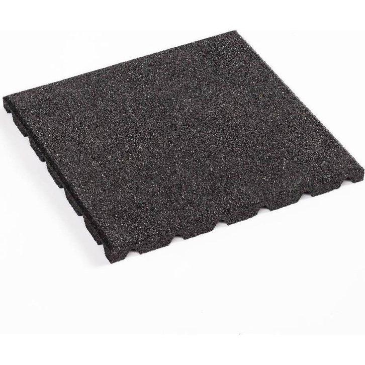 rubber tuintegels Zwart 50x50x2,5cm, Tuin en Terras, Tegels en Klinkers, Nieuw, Terrastegels, Rubber, 5 tot 10 m², Ophalen of Verzenden