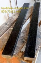 Hardstenen dorpels antraciet, zeer goede staat. 805x70x35 mm, Ophalen
