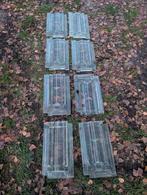 Glazen vlakke mulden dakpannen, Doe-het-zelf en Verbouw, Ophalen, Overige materialen, Gebruikt, Overige kleuren