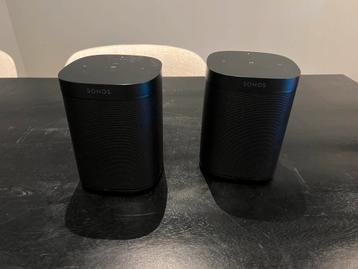 Sonos one zwart | 6 maanden garantie! beschikbaar voor biedingen