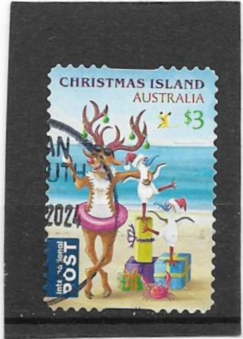 Australie 2024 International Post Christmas Island $3.00 s/a, Postzegels en Munten, Postzegels | Oceanië, Gestempeld, Verzenden