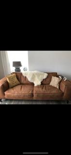 4 zits bank cognac van Easy Sofa, Ophalen, Zo goed als nieuw