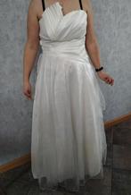 Trouwjurk maat 38, Ophalen of Verzenden, Zo goed als nieuw, Blauw, Trouwjurk