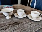 Wedgewood edme 2x kop met schotel en schaaltje, Ophalen of Verzenden