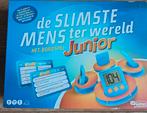De Slimste Mens ter Wereld Junior Bordspel, Hobby en Vrije tijd, Gezelschapsspellen | Bordspellen, Een of twee spelers, Ophalen of Verzenden