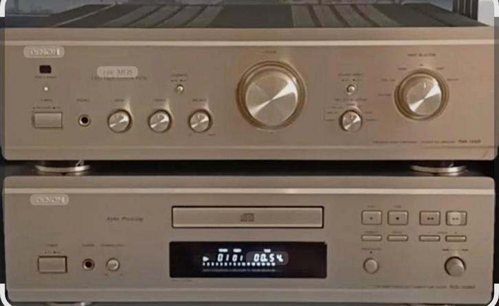 DENON PMA 1500R + DCD 1550AR HIGH-END SET INCL A.B. Z.G.A.N, Audio, Tv en Foto, Stereo-sets, Zo goed als nieuw, Denon, Losse componenten