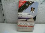 vhs 145b cockpit video 737-300, Alle leeftijden, Ophalen of Verzenden, Zo goed als nieuw, Actie en Avontuur