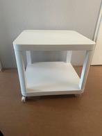 Ikea tinby bijzettafel op wielen, Ophalen, Hout, Minder dan 55 cm