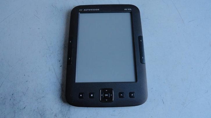 Autovision e-reader AV63L, Computers en Software, E-readers, Niet werkend, 6 inch of minder, 4 GB of minder, Audio, Uitbreidbaar geheugen