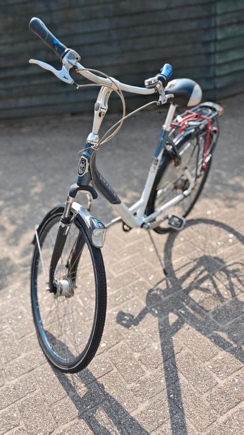 Gazelle Damesfiets, Fietsen en Brommers, Fietsen | Dames | Damesfietsen, Gebruikt, Gazelle, (Extra) lage instap, Versnellingen