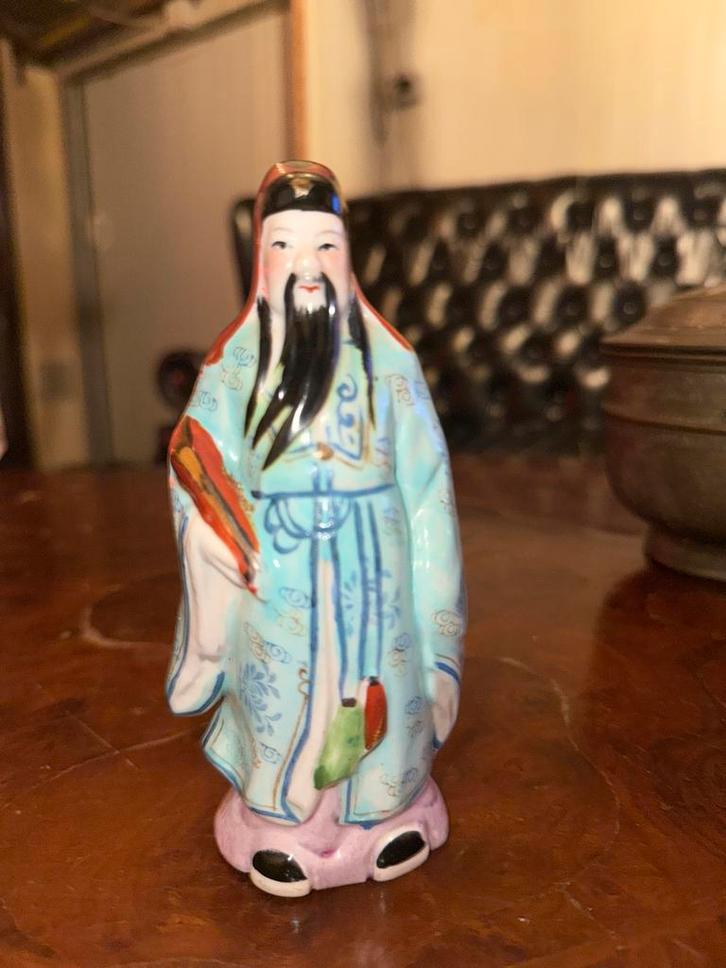 Oosters porselein Fu xing, Antiek en Kunst, Kunst | Beelden en Houtsnijwerken, Ophalen of Verzenden