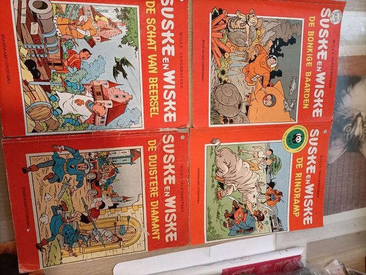Suske en Wiske, Boeken, Stripboeken, Gelezen, Meerdere stripboeken, Ophalen of Verzenden