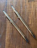 2x Cross pen Philips  |  Cross 1/20 14KT rolled gold, Balpen, Cross, Ophalen of Verzenden, Zo goed als nieuw