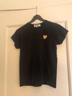 Play Comme des Garcons zwart T-shirt mt M als S/XS ZGAN, Ophalen, Play Comme des Garcons, Zwart, Zo goed als nieuw