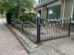tuinhek hek met poort, Tuin en Terras, Met poort, Ophalen of Verzenden, Zo goed als nieuw, Tuinhek