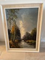 Schilderij g. Ernens. Afmeting 49 bij 68 cm., Antiek en Kunst, Kunst | Schilderijen | Klassiek, Ophalen