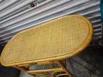 Mid-century bamboe tafel vintage, Ophalen of Verzenden, 'T Olde Gre-j, Info@toldegrej.nl, Endepoelstraat 20f Didam