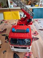 Bruder Brandweerauto met Ladder en brandweerman, Ophalen, Gebruikt