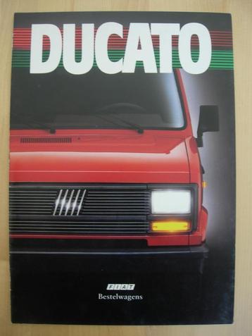 Fiat Ducato 1990 Brochure beschikbaar voor biedingen