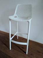 Barkruk Siësta Air wit, Huis en Inrichting, Barkrukken, 2 krukken, Ophalen, Kunststof, 60 tot 90 cm