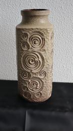 Scheurich West Germany vaas 282-26. Jura fossiel reliëf. 70s, Gebruikt, Overige kleuren, Aardewerk of Porselein, Ophalen of Verzenden