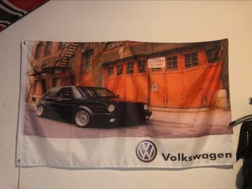 Volkswagen vlag golf mk2 GTI beschikbaar voor biedingen