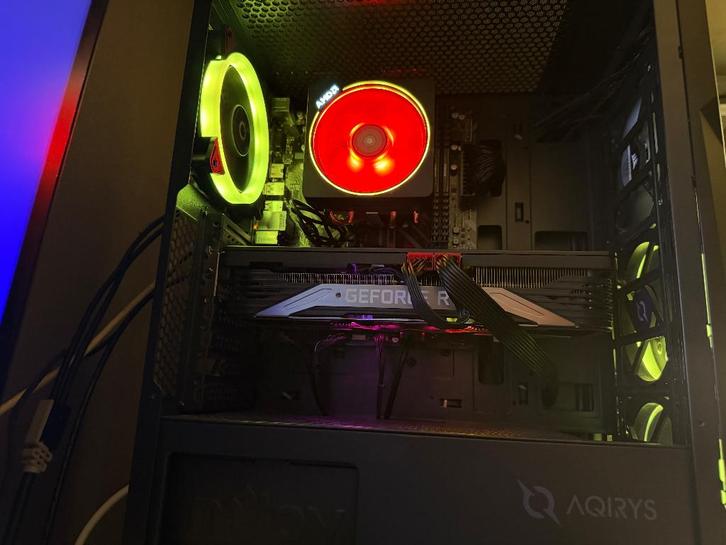 ryzen 7 3700x / rtx 3070 / 32gb ddr4 / game / gaming pc, Computers en Software, Desktop Pc's, Zo goed als nieuw, 4 Ghz of meer