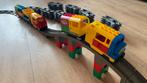 DUPLO treinrails incl locomotieven, Ophalen, Gebruikt