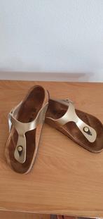 Goud Gizeh Birckenstock maat  38 nieuw, Kleding | Dames, Overige kleuren, Nieuw, Birkenstock, Sandalen of Muiltjes