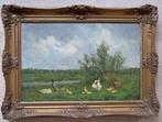 ==CONSTANT ARTZ 1870-1951==doek 40 x 60 cm==, Antiek en Kunst, Kunst | Schilderijen | Klassiek, Ophalen
