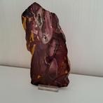 Bordeauxrode Agaat Geode - Mineraal, Verzamelen, Mineralen en Fossielen, Ophalen of Verzenden