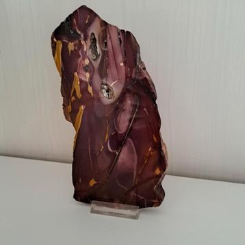 Bordeauxrode Agaat Geode - Mineraal beschikbaar voor biedingen