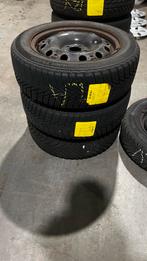 3 Winterbanden Continental 185/60 R15, Auto diversen, Wieldoppen, Ophalen of Verzenden, Gebruikt