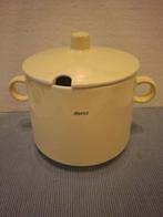 Royal Sphinx - Royco - pastel gele aardewerk soepterrine, Antiek en Kunst, Ophalen of Verzenden